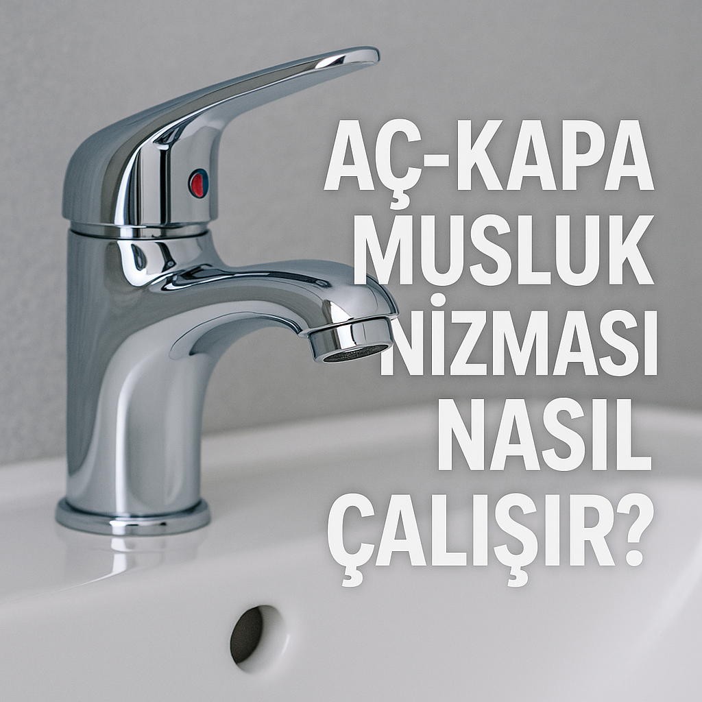 Aç-Kapa Musluk Mekanizması Nasıl Çalışır?