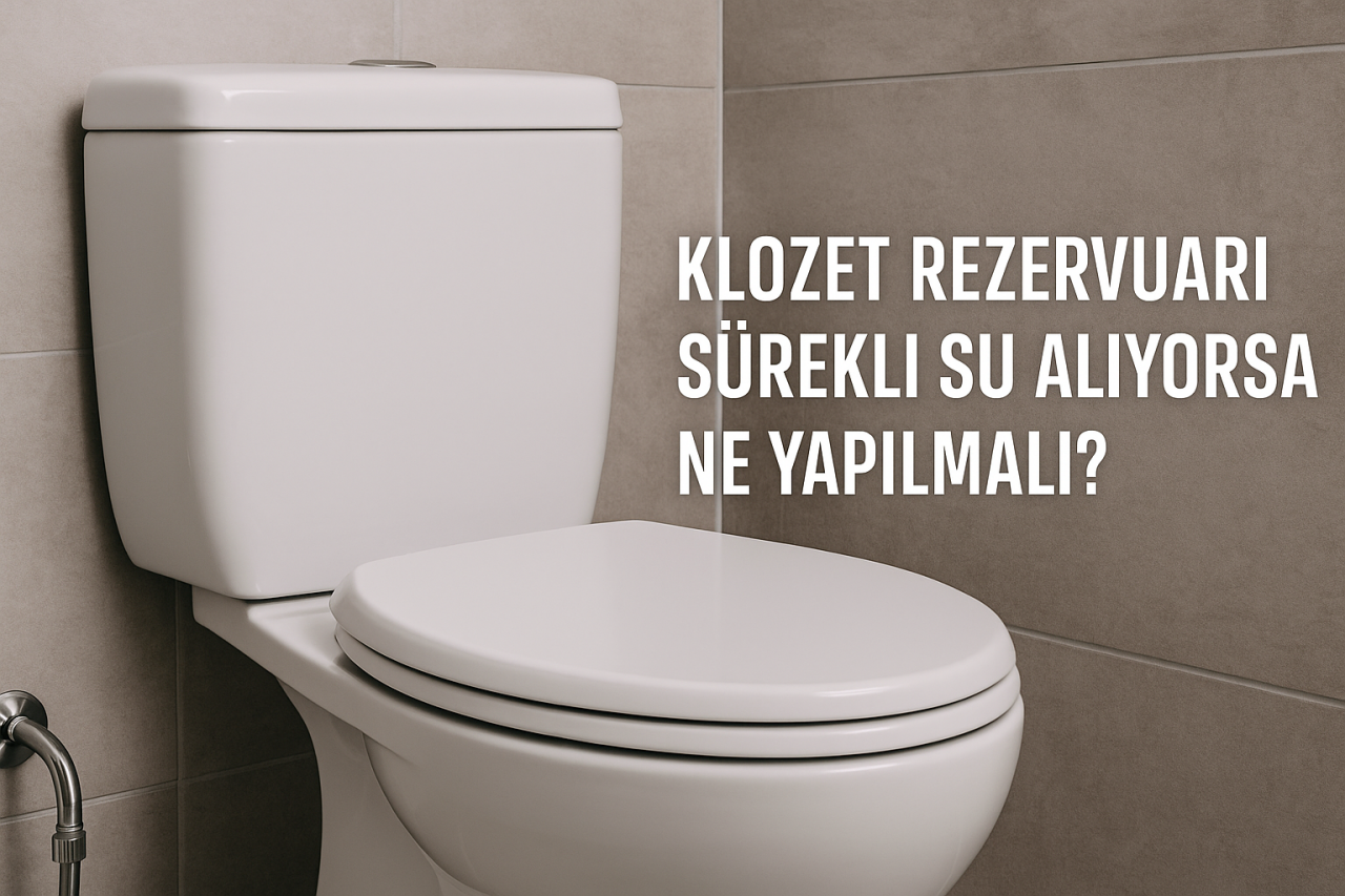 Klozet Rezervuarı Sürekli Su Alıyorsa Ne Yapılmalı?
