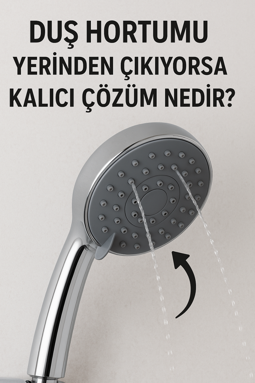 Duş Hortumu Yerinden Çıkıyorsa Kalıcı Çözüm Nedir?
