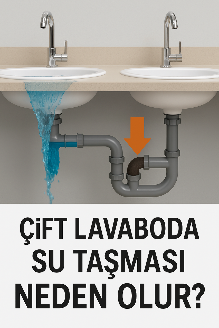 Çift Lavaboda Su Taşması Neden Olur?