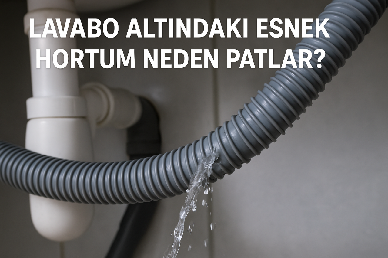 Lavabo Altındaki Esnek Hortum Neden Patlar?