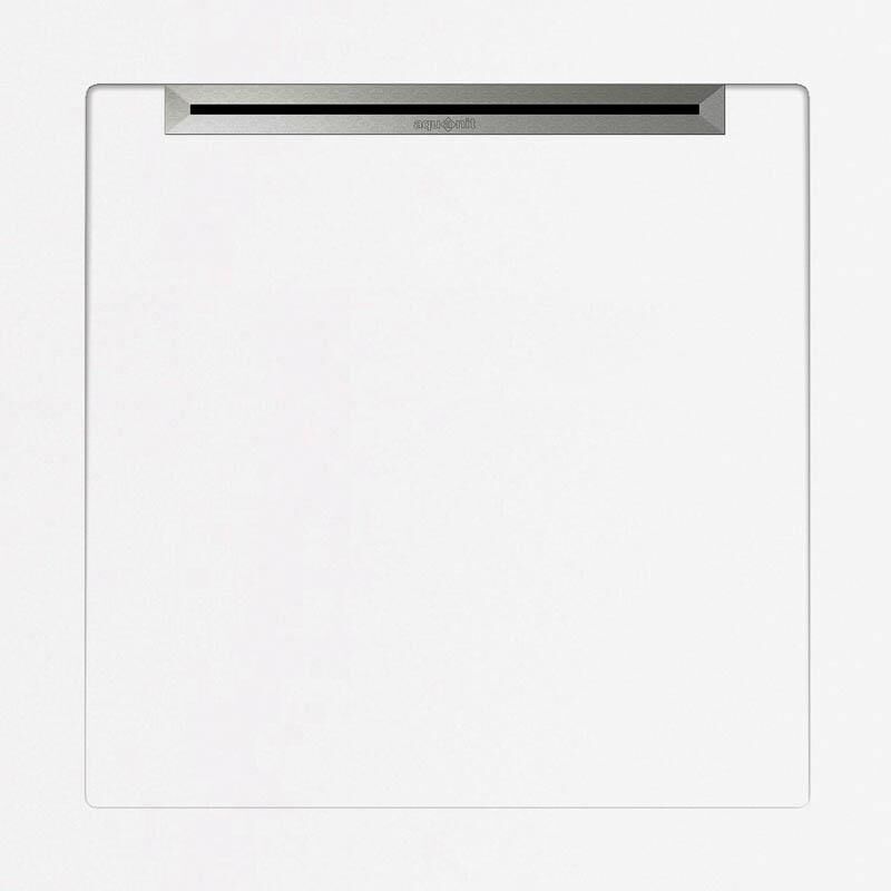 Aquanit 80x80 BEYAZ SLOPE LINE+SIFON