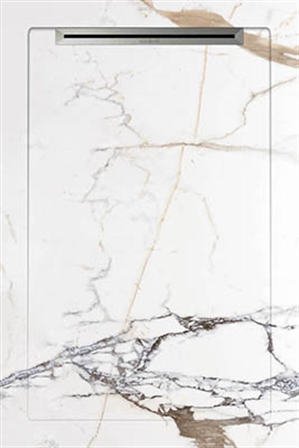 Aquanit 90x135 HAVANA BEYAZ SLOPE LINE+SIFON