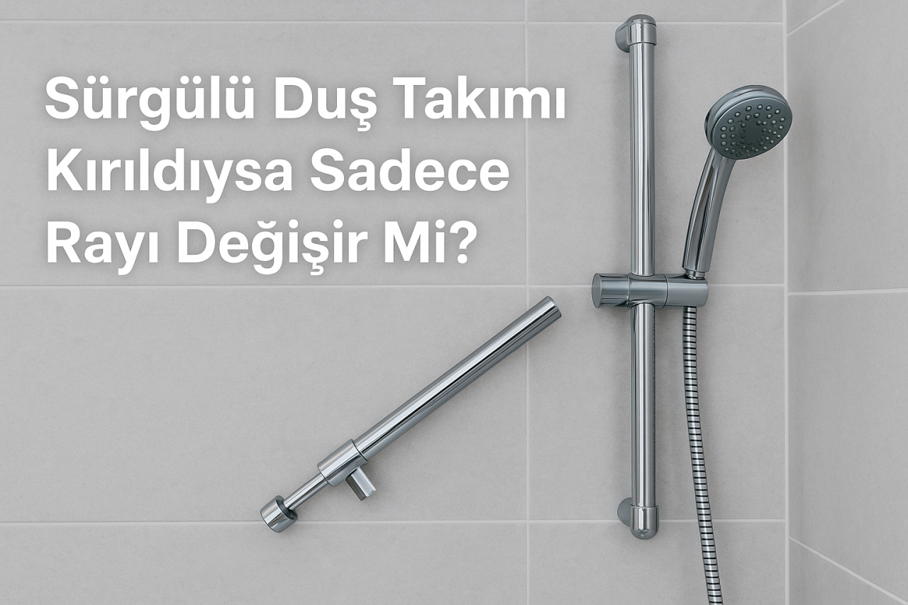 Sürgülü Duş Takımı Kırıldıysa Sadece Rayı Değişir mi?