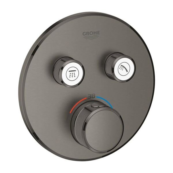 Grohe GROHTHERM SMARTCONTROL ÇİFT VALFLİ AKIŞ KONTROLLÜ, ANKASTRE TERMOSTATİK DUŞ BATARYASI - 29119AL0