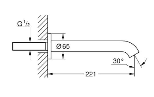 Grohe Essence Çıkış Ucu - 13449DL1