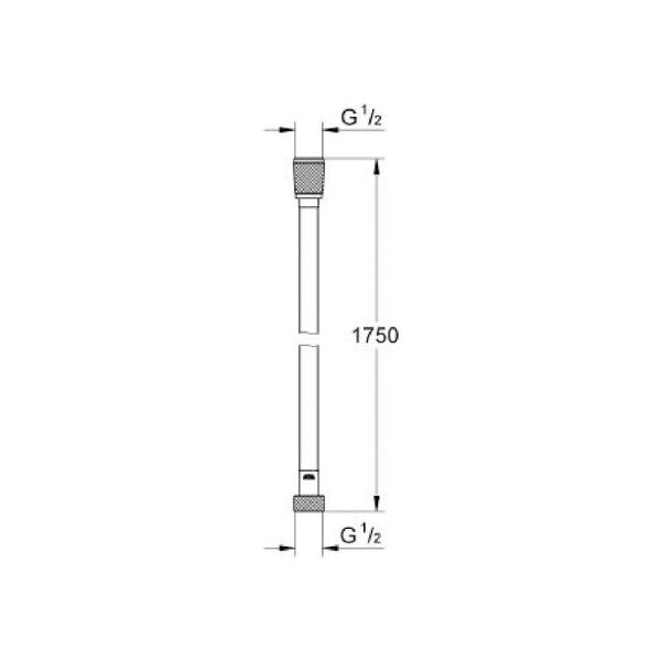 Grohe Relexa Silverfleks Spiral Hortum 175 cm - 28388DA0