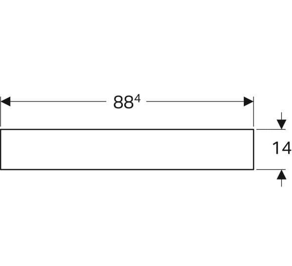 Geberit Citterio Ayna Aydınlatmalı - 500.572.JJ.1