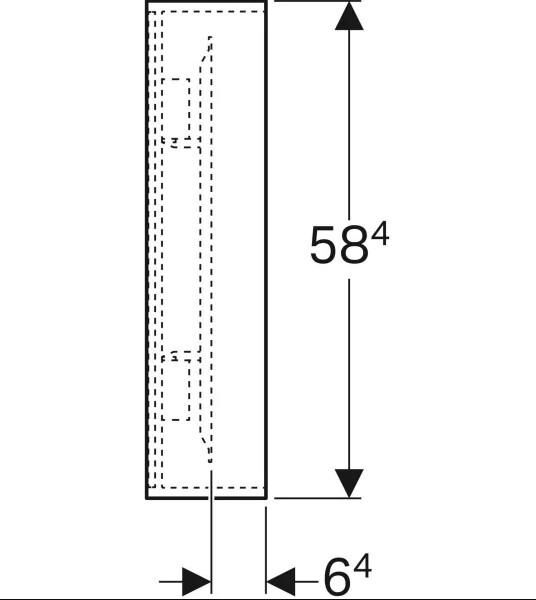 Geberit Citterio Ayna Aydınlatmalı - 500.572.JJ.1