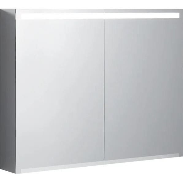 Geberit Option Aynalı ve Aydınlatmalı Dolap, Çift Kapılı 90X70 - 500.583.00.1