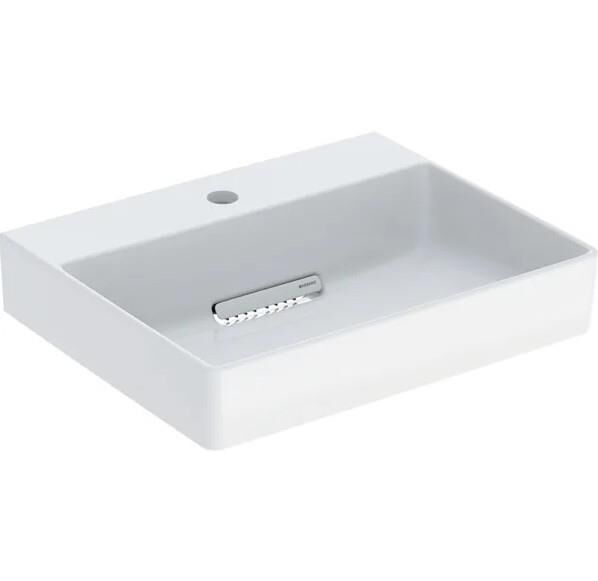 Geberit One Çanak Lavabo Yatay Çıkış 50x40 Batarya Delikli - 505.024.00.1