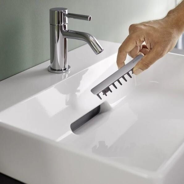 Geberit One Çanak Lavabo Yatay Çıkış 50x40 Batarya Delikli - 505.024.00.1