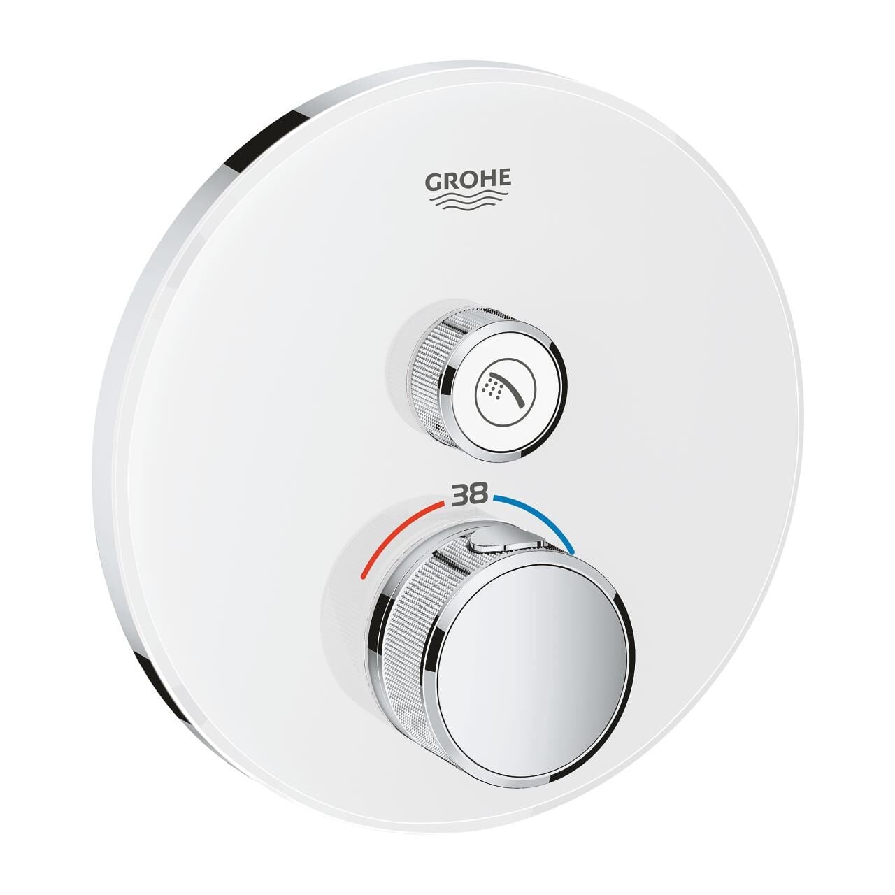 Grohe GROHTHERM SMARTCONTROL TEK VALFLİ AKIŞ KONTROLLÜ, ANKASTRE TERMOSTATİK DUŞ BATARYASI - 29150LS0
