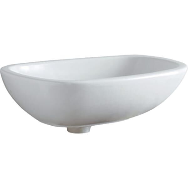 Keramag Citterio / Lavabo, Tezgah Üstü, Taşma Kanalsız, 560X400mm Beyaz - 123555