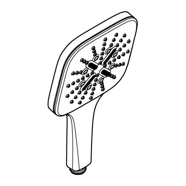 Grohe Rainshower Smartactive 130 Cube El Duşu 3 Akışlı - 26582AL0