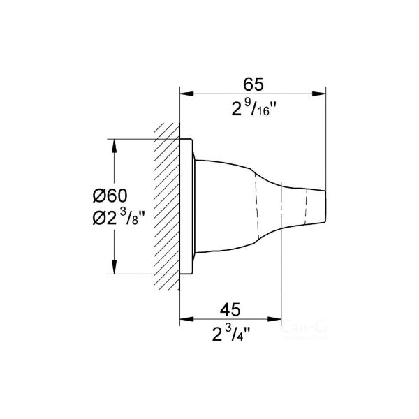 Grohe Ondus Duş Askısı Beyaz - 27188LS0