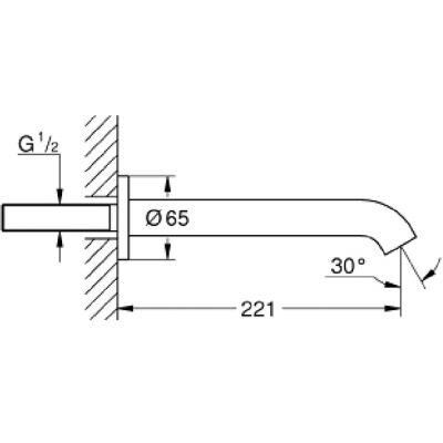 Grohe Essence Çıkış Ucu - 13449DA1