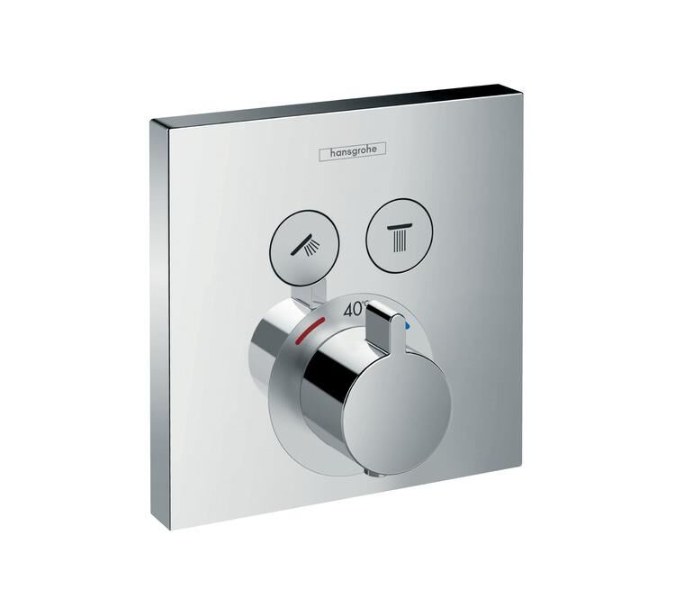 Hansgrohe Showerselect 2 Fonksiyonlu Termostatik Ankastre Duş Bataryası