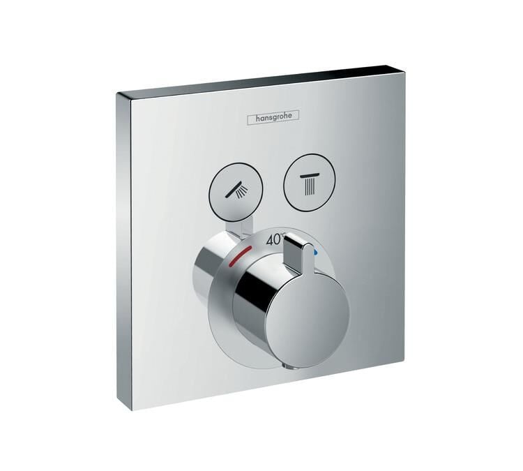 Hansgrohe Showerselect 2 Fonksiyonlu Termostatik Ankastre Duş Bataryası