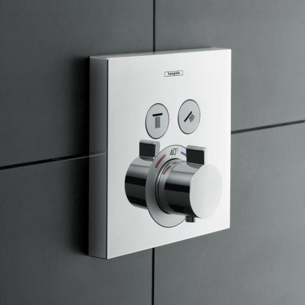 Hansgrohe Showerselect 2 Fonksiyonlu Termostatik Ankastre Duş Bataryası