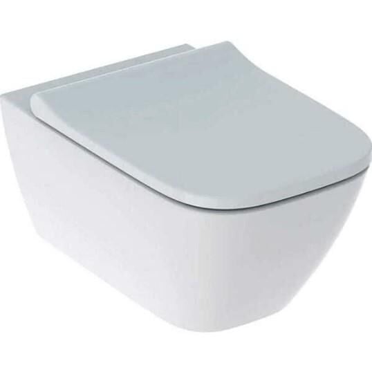 Geberit Smyle Square Kanalsız Asma Klozet ve Kapak Seti - 501.652.01.1SET