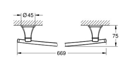 Grohe Grandera Havluluk - 40928IG0