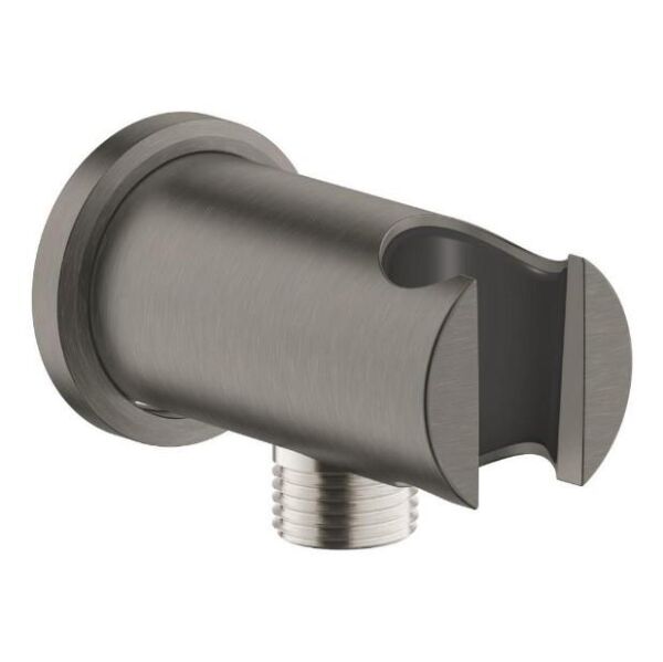 Grohe Rainshower Askılı Duş Çıkış Dirseği Brushed Hard Graphite - 26658AL0