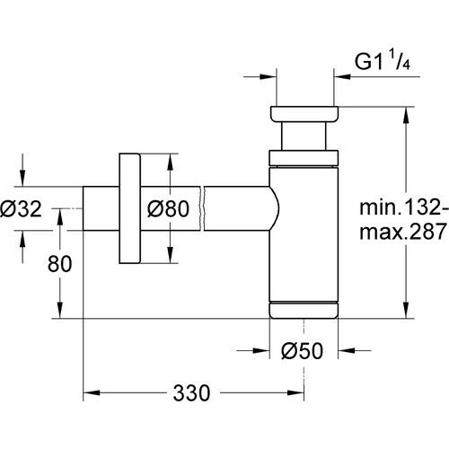 Grohe Sifon 1 1/4'' 28912EN0