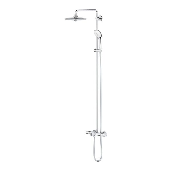 Grohe EUPHORİA SYSTEM 260 DUVARA MONTE TERMOSTATİK BANYO BATARYALI DUŞ SİSTEMİ - 27475002