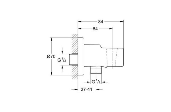 Grohe Relexa Sabit Askı Yedek Parça - 28679045