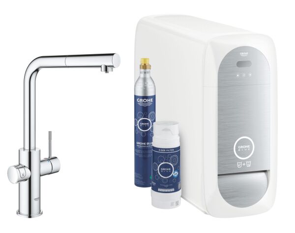 Grohe Blue Tek Kollu Eviye Bataryası - 31539000