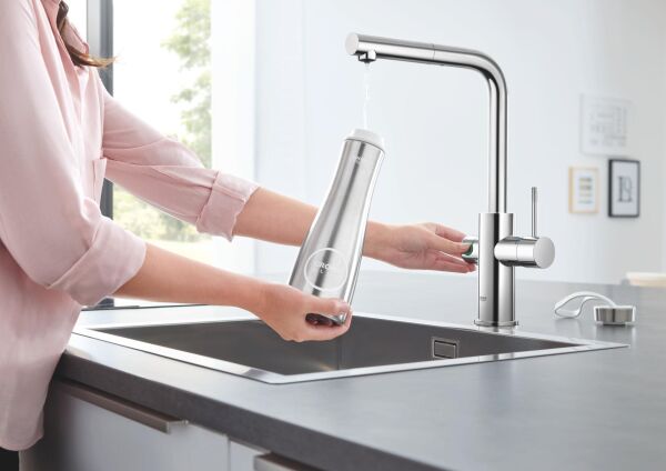 Grohe Blue Tek Kollu Eviye Bataryası - 31539000