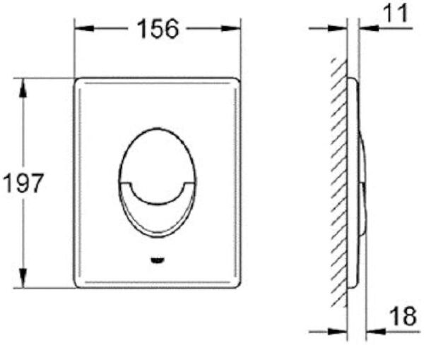 Grohe Skate Air Kumanda Paneli - 42304000