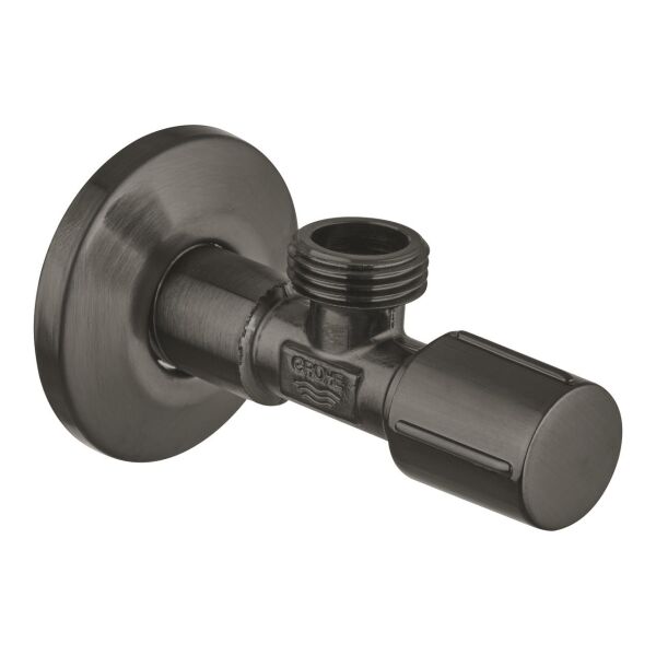 Grohe Ara Musluk (1/2 giriş, 1/2 çıkışlı), Fırçalı Sert Grafit - 22041AL0