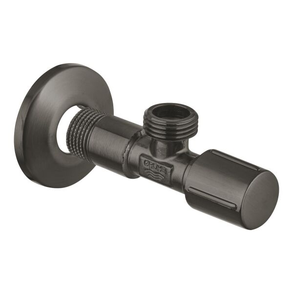 Grohe Ara Musluk (1/2 giriş, 1/2 çıkışlı), Fırçalı Sert Grafit - 22041AL0