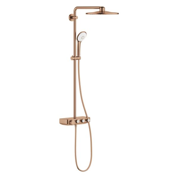 Grohe EUPHORİA SMARTCONTROL SYSTEM 310 DUO DUVARA MONTAJ İÇİN TERMOSTATLI DUŞ SİSTEMİ - 26507DL0