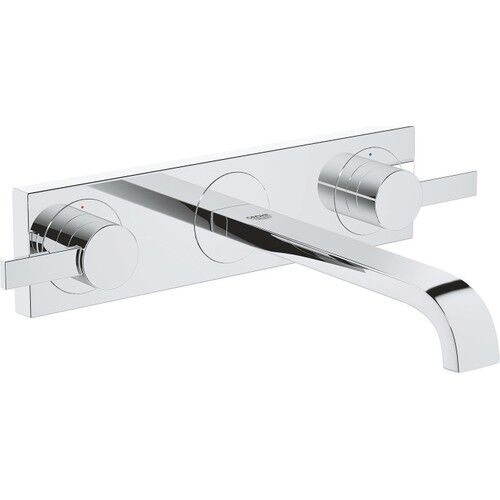 Grohe Allure 3 Delikli Lavabo Bataryası 1/2''m-Boyut 20193000