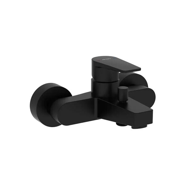 Artema Flow Square Banyo Bataryası, Mat Siyah A4306336