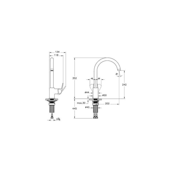 Artema Flow Round Eviye Bataryası A43407