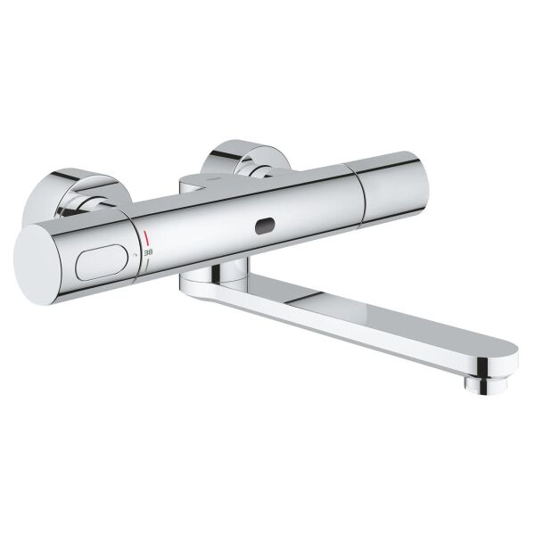 Grohe EUROSMART COSMOPOLİTAN E DUVARDAN, FOTOSELLİ VE TERMOSTATİK SICAKLIK KONTROLLÜ LAVABO BATARYASI - 36332000
