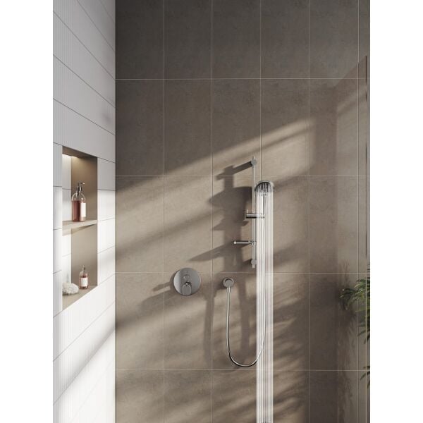 Artema Bliss A45743 3F Sürgülü El Duşu Takımı, Krom