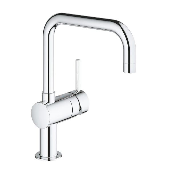 Grohe Minta Yeni Eviye Bataryası 90 Derece Gagalı Krom - 32488000