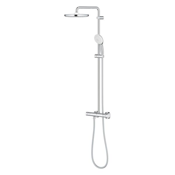 Grohe Tempesta System 250 Duvara Monte Termostatik Bataryalı Duş Sistemi - 26670001