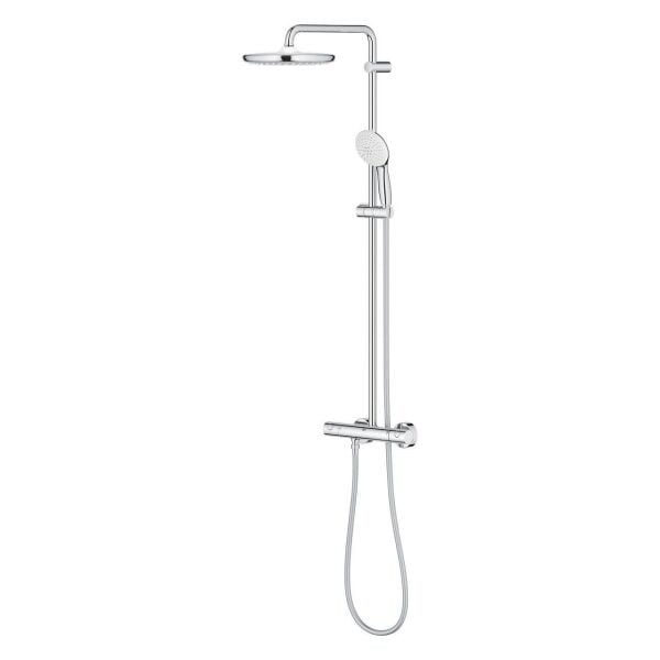 Grohe Tempesta System 250 Duvara Monte Termostatik Bataryalı Duş Sistemi - 26670001