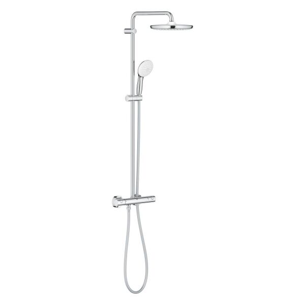 Grohe Tempesta System 250 Duvara Monte Termostatik Bataryalı Duş Sistemi - 26670001