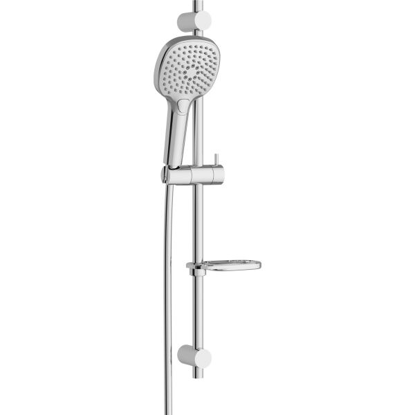 Artema Bliss A45775 Square 3F, El Duş Takımı, Krom