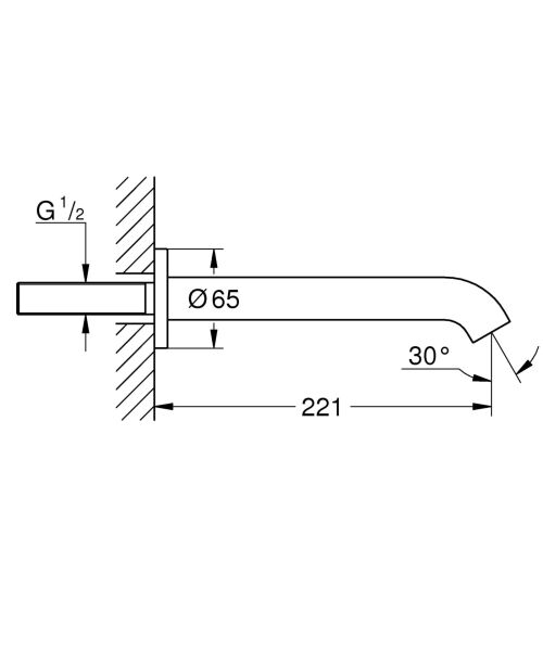Grohe ESSENCE ÇIKIŞ UCU - 13449001