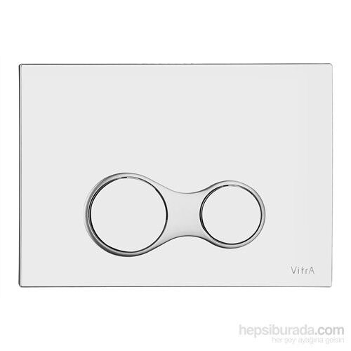 VitrA Sirius Kumanda Paneli, Parlak Krom-Mat Krom