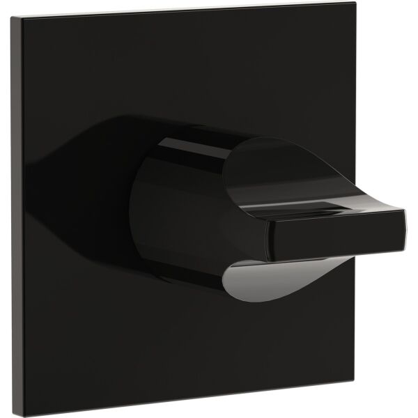 VitrA Suit A4283939 Yönlendirici, 3 Yollu, Parlak Siyah