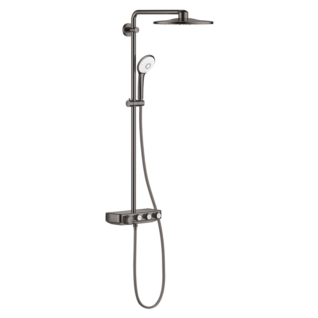 Grohe EUPHORİA SMARTCONTROL 310 DUO DUŞ SİSTEMİ DUVARA MONTE TERMOSTATİK BATARYALI DUŞ SİSTEMİ - 26507A00